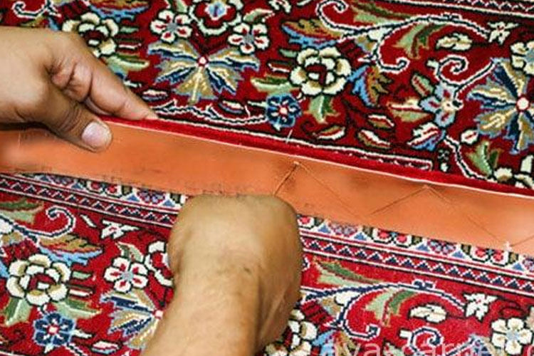 رفوگری در آزادگان کرج -رفوگری مجاز در آزادگان کرج -رفوگری انواع فرش ماشینی و دست بافت پارسیان - رفع سوختگی فرش ، ریشه دوزی ، شیرازه دوزی